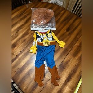 Disney Toy Story Infant Woody Halloween Costume 12-18 Month Exclusive To Walmart